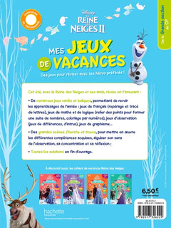 Disney - La Reine des neiges 2 - De la Grande Section au CP - Mes jeux de vacances