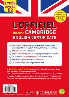 Le guide officiel du test Cambridge English Certificate (Niveau B2)