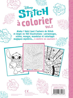 STITCH - Stitch à colorier - Vol. 2 - Disney