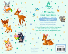 DISNEY BABY - 5 Minutes pour faire dodo (0-3 ans) - Panpan et Bambi