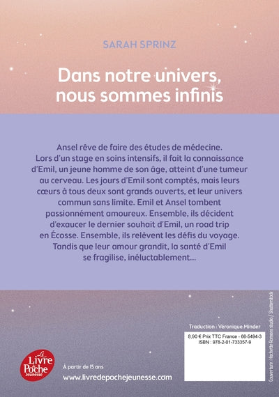 Dans notre univers, nous sommes infinis