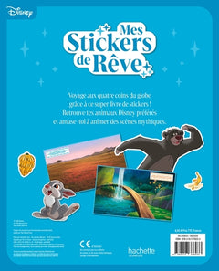 DISNEY - Mes Stickers de rêve - Le tour du monde des animaux