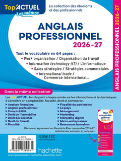 Top'Actuel Anglais professionnel 2026-2027