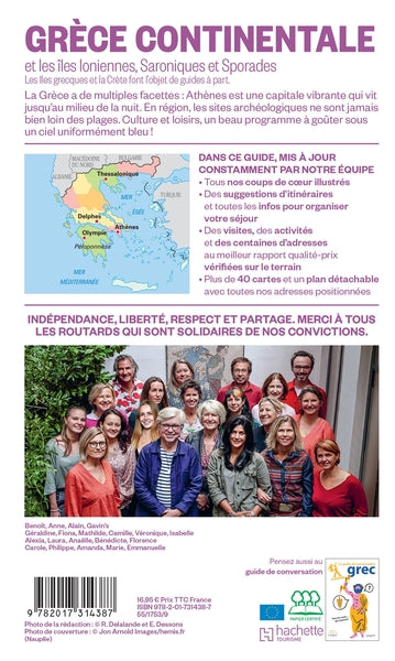 Guide du Routard Grèce continentale 2025/26