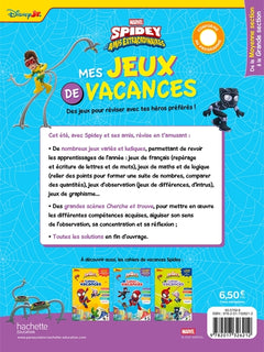 Disney - Spidey et ses amis extraordinaires De la MS à la GS - Mes jeux de vacances 2026: De la Moyenne à la Grande Section