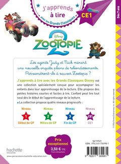 Disney - CE1  Zootopie 2