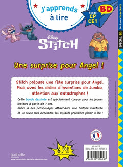 Disney BD Fin de CP - CE1 - Stitch - Une surprise pour Angel !