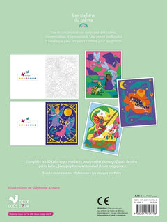 Coloriages mystères - Jardin magique
