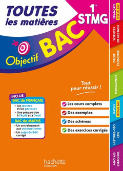 Objectif BAC 2027 - 1re STMG Toutes les matières