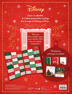 DISNEY - Calendrier de l'Avent - 24 livres pour attendre Noël