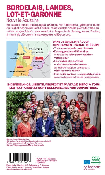 Guide du Routard Bordelais, Landes et Lot-et-Garonne