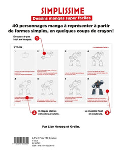 Simplissime - Dessins mangas super faciles