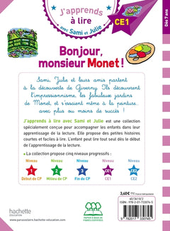 Sami et Julie CE1 - Bonjour monsieur Monet !
