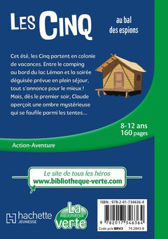 Les Cinq (nouvelle édition), Tome  44 - Les Cinq au bal des espions