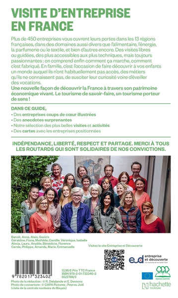 Guide du routard visite d'entreprise en France