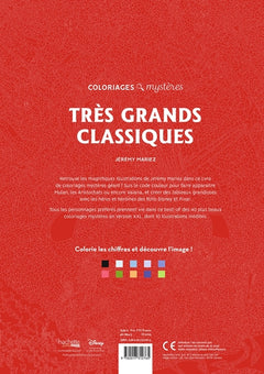 Coloriages mystères Disney - Très grands classiques