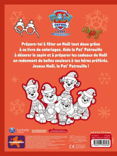 La Pat' Patrouille - Un Noël tout doux - Livre de coloriages