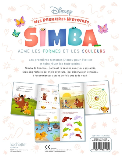 mes premières histoires - cahier d'activités - simba aime les formes et les couleurs