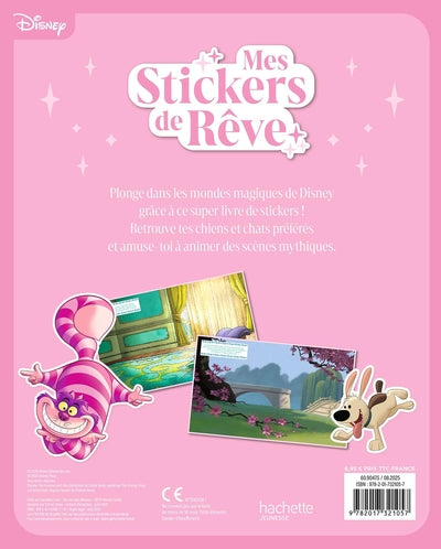 DISNEY - Mes Stickers de Rêve - Chats et Chiens