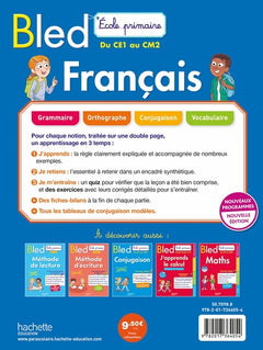 Bled Ecole primaire Français du CE1 au CM2