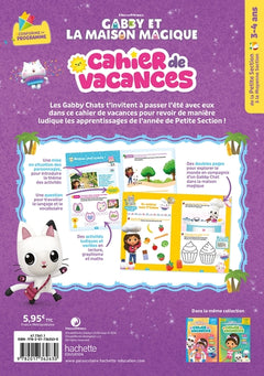Gabby et la maison magique - Cahier de vacances 2026 - De la Petite Section à la Moyenne Section