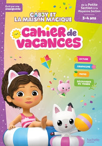 Gabby et la maison magique - Cahier de vacances 2026 - De la Petite Section à la Moyenne Section