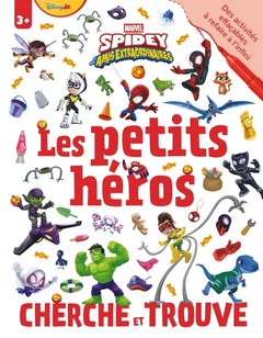 SPIDEY ET SES AMIS EXTRAORDINAIRES - Cherche et Trouve - Cahier de jeux effaçable - MARVEL