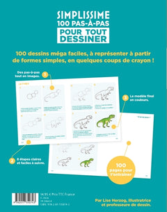 Simplissime - 100 pas-à-pas pour tout dessiner