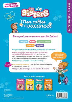 Les Sisters - Mon cahier de vacances 2026 - CE1 / CE2