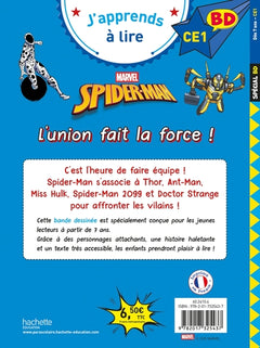 Disney BD CE1 - Spider-Man - L'union fait la force