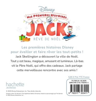 DISNEY - Mes Premières Histoires - Jack rêve de Noël