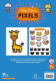 Coloriages et jeux pixels