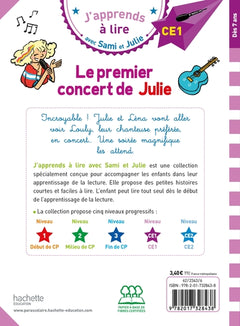 Le premier concert de Julie