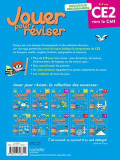 Jouer pour réviser - Du CE2 au CM1 8-9 ans - Cahier de vacances 2026