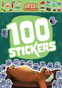 Grizzy et les lemmings - 100 stickers
