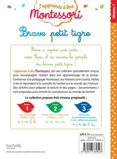 Brave petit tigre, niveau 1 - J'apprends à lire Montessori