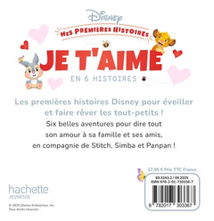 Mes premières histoires - Je t'aime en 6 histoires