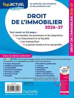 Top'Actuel Droit de l'immobilier 2026-2027