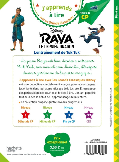 Disney - Raya - L'entraînement de Tuk Tuk, CP Niveau 2