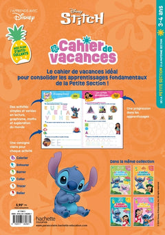 Disney - Stitch - Cahier de vacances 2026 - De la Petite Section à la Moyenne Section