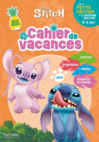 Disney - Stitch - Cahier de vacances 2026 - De la Petite Section à la Moyenne Section