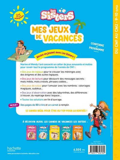 Mes jeux de vacances 2025 - Du CM1 au CM2