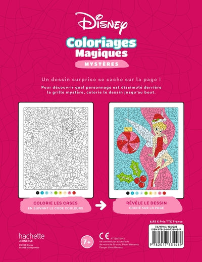 DISNEY - Mes Coloriages magiques Mystères - Spécial Noël
