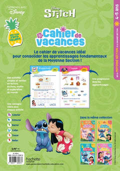Disney - Stitch - Cahier de vacances 2026 - De la Moyenne Section à la Grande Section