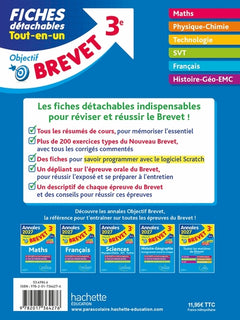 Objectif Brevet - Fiches Tout-en-un 2027