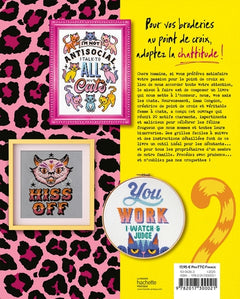 Point de croix avec chattitude