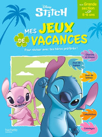 Disney - Stitch - Mes   jeux de vacances 2026 - De la Grande Section au CP
