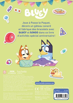 Bluey - Joyeux anniversaire ! - Activités et autocollants