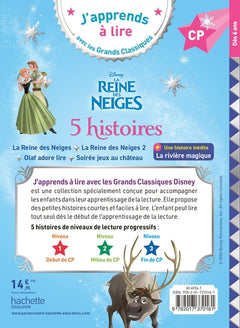 Disney - 5 histoires CP Reine des neiges