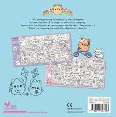 Mes petits amis - Coloriages et cherche & trouve - En balade